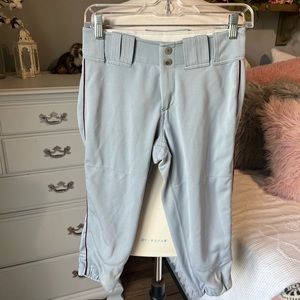 Boobah Softball Pants Gray Game Womens 28